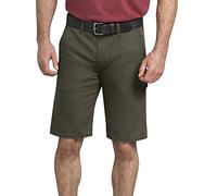 Dickies Tough MAX Duck Pantalón Corto de Carpintero para Hombre, Musgo Lavado a la Piedra, 42