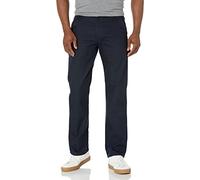 Dickies Tough MAX Duck - Pantalón de Carpintero para Hombre, Azul Marino Oscuro Lavado a la Piedra, 34W x 32L