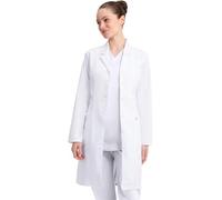 Dickies Women's Eds Professional 37" Lab Coat, White, Large