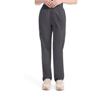 Dickies Women's EDS Signature Scrubs Missy Fit Pull-On Cargo Pant, Pewter, X-Small