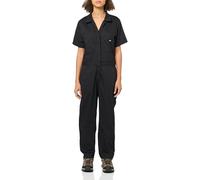 Dickies Women's FLEX Cooling Short Sleeve Coveralls, BLACK, L