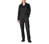 Dickies Mono Mujer Manga Larga Twill de Algodón Negro Talla L