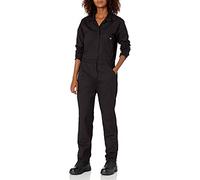 Dickies Womens Long Sleeve Coverall Overalls, Black, Medium US