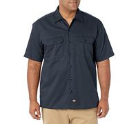 Dickies Work Shirt Short Sleeved Camiseta de Trabajo, Marina Oscuro (Dark Navy), 3XL para Hombre