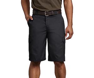 Dickies - - WR556 Hombres 11 "Mechanical Stretch Cargo Shorts, 38, Black