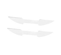 Dickly 2 pegatinas de posicionamiento para boquilla de flauta, almohadillas, dispositivos de entrenamiento de flujo de aire, herramienta de práctica de, Espesor 0.2 Mm