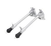 Dickly 2 piezas de patas para bombo con soporte ajustable, elegantes, fáciles de instalar, prácticos y compactos soportes de batería para amantes de