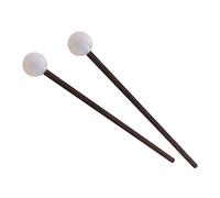 Dickly 2x Accesorio de mazos de batería profesional Reemplazo de pieza de instrumento de percusión de mazo de xilófono Piezas de palos de Glockenspiel para, Blanco