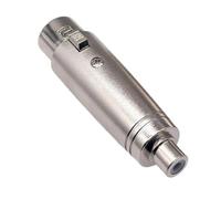 Dickly Adaptador XLR con cambiador de género, conector ligero, convertidor de micrófono para estudio, entretenimiento, podcasts, canto, juegos, transmisión, Femenino