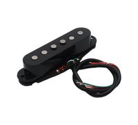 Dickly Alnico 5 Humbucker Guitar Pickup Juego de reemplazo de 6 cuerdas Carreras sin cuello sin humbucker Pickups de guitarra eléctrica para el instrumento, Negro