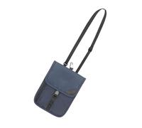Dickly Bolsa de Cuello, Billetera de Viaje para el Cuello, Organizador portátil Anti- liviano con Correa Ajustable, Bolsa de Cuello para Tarjetas, Azul