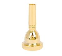 Dickly Boquilla de Trombón Alto Reemplazos de Boquilla de Barítono Y Bombardino Portátil para Jugadores de Trombón de Bombardino Accesorio de Rendimiento, dorado