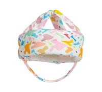 Dickly Casco protector para niños, gorro anticolisión, ligero, protector de dibujos animados, gorro para niños de 8 a 36 meses, Colores de Caramelo Múltiples