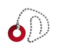 Dickly Casmbal Efecto de choque de la cadena Dispositivo Jazz Drums Accesorios Instrumentos de percusión Piezas, Rojo