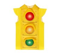 Dickly Cosplay de Vestuario para niños Reutilizables, Disfraz de semáforo para Accesorios, XL