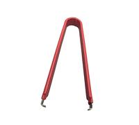 Dickly Extractor de Pasadores de Puente de Guitarra, Herramienta Pequeña para Quitar Tiradores, Extractor de Perillas de Guitarra Eléctrica Fácil de Usar Par, Rojo