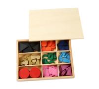 Dickly Juego de símbolos gramaticales Montessori para Aprender Idiomas con gramática de Madera
