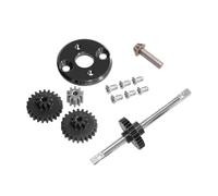 Dickly Kit de reparación de Coche RC 1/12, Mejora de Coche RC, camión, Caja de Cambios, Juego de Engranajes de transmisión, Motor, piñón para MN78 MN82, Negro