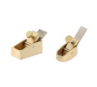 Dickly Kowaku, 2 Uds., Avión de Latón, Violín, Herramienta Luthier, Carpintería, Avión Dorado