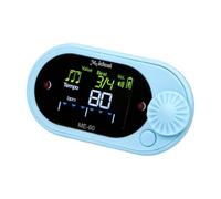 Dickly Metrónomo digital con conteo vocal, accesorios para instrumentos musicales, generador de tonos práctico, metrónomo electrónico para instrumentos, Azul