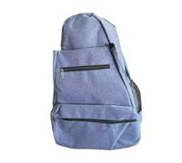 Dickly Mochila de Tenis, Mochila de bádminton, Estuche Profesional Impermeable, Organizador, Bolso de Mano para Tenis, para Mujeres y Hombres, Violeta Azul