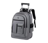 Dickly Mochila de Viaje con Ruedas, Bolsa de Viaje al Aire Libre, Mochila para computadora Mochila con Ruedas de Viaje Maletín para computadora portátil con