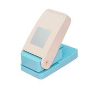 Dickly Perforadora de Papel con Pestañas, Perforadora de Agujeros Profesional para Bricolaje, Separador de, Perforadora de Etiquetas, Perforado, Cuadrado, Individual