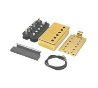 Dickly Pickup de Guitarra Kits de Bricolaje Recolección de Humbucker Reemplazos Resistentes, Puente de Oro