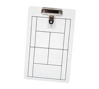 Dickly Pizarra Blanca portátil para Entrenador de Tenis, compacta y grabable, para entusiastas del Deporte, versátil, de Doble Cara.
