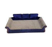 Dickly Rascador para Gatos, sofá Cama, rascador para Gatos, Protege alfombras y sofás, Almohadilla para rascar, Cama para Mascotas para Gatitos, Azul