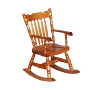 Dickly Silla mecedora para exteriores 1:12, sillón artesanal con Espalda alta, muebles en miniatura para habitación para estación de tren, diseño de jardín
