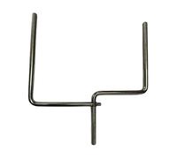 Dickly Soporte de Cencerro, Varilla de Montaje, Brazo de Metal para Bloques de Madera, Cencerro