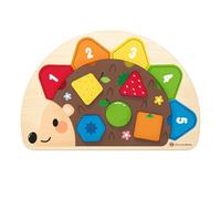 Dickly Tablero de Madera para clasificar Formas geométricas de Aprendizaje temprano, Juguete para niños de 1 a 3 años.