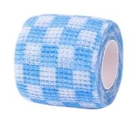 Dickly Vendajes elásticos autoadhesivos para Patas de Perro, Transpirables y Protectores para Patas de Gatitos, Caballos y Animales pequeños, para pasear al, 5 Cm Azul