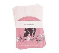 Dicksons Be Strong in the Lord - Cuaderno de composición de papel rosa de 8.5 x 5.5 pulgadas, 64 páginas, paquete de 3