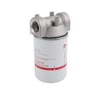 DICMIC Filtro de combustible de alto flujo, 1 pulgada NPT de 30 micras estilo cartucho giratorio para bomba de combustible móvil y estacionario, tanque de barco