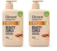 Dicora Urban Fit Acondicionador Beauty Curls para Cabellos Rizados 800 ml (Paquete de 2)