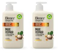 Dicora Urban Fit Acondicionador Max Repair para Cabellos Dañados 800 ml (Paquete de 2)