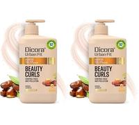 Dicora Urban Fit Champú Beauty Curls para Cabellos Rizados 800 ml, 800 mililitro, 1 (Paquete de 2)