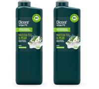 Dicora Urban Fit Gel de Baño Detox Te Matcha & Pera 750 ml (Paquete de 2)