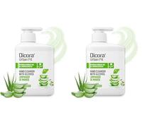 Dicora Urban Fit Gel Limpiador de Manos Aloe Vera 500 ml (Paquete de 2)