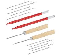 DICOSMETIC 14 Unids Set Platinum Rerooting Tool para Doll Hair Doll Peluca Herramienta Accesorios Agujas para Doll Breed Hair Implant Aguja Y Aguja de Ganchillo