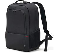 DICOTA Eco Backpack Plus Base 13-15,6 - Mochila Ligera para portátil con Acolchado de protección y Espacio de Almacenamiento, Negra