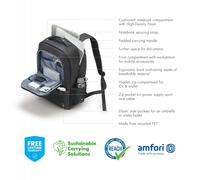DICOTA - Eco Backpack Plus BASE 39,6 cm (15.6") Mochila Negro