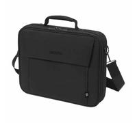 DICOTA Eco Multi Base 15-17,3 - Maletín para portátil Respetuoso con el Medio Ambiente con Acolchado Protector, Negro