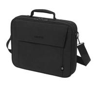 DICOTA Eco Multi Base 15-17,3 - Maletín para portátil Respetuoso con el Medio Ambiente con Acolchado Protector, Negro