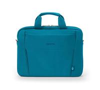 DICOTA Eco Slim Case Base 13-14,1 - Práctico maletín para portátil con Acolchado Protector, Azul
