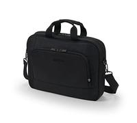 DICOTA Eco Top Traveller Base 15-17,3 - Maletín Ligero para portátil con Acolchado de protección y Espacio de Almacenamiento, Negro
