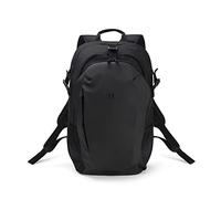 Dicota Mochila urbana Backpack GO - Hecha con materiales hidrófugos, compartimento oculto para portátil, 13-15,6 pulgadas, negra