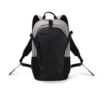 Dicota Mochila urbana Backpack GO - Hecha con materiales hidrófugos, compartimento oculto para portátil, 13-15,6 pulgadas, gris claro